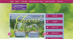 Desktop Screenshot of canandaiguawinetrail.com